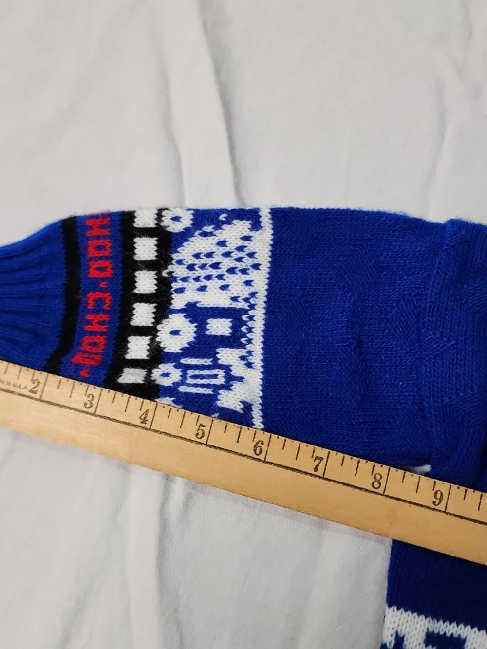 The Club House Choo Choo Train Baby Cardigan Sweater Royal Blue 18 Months Vtg